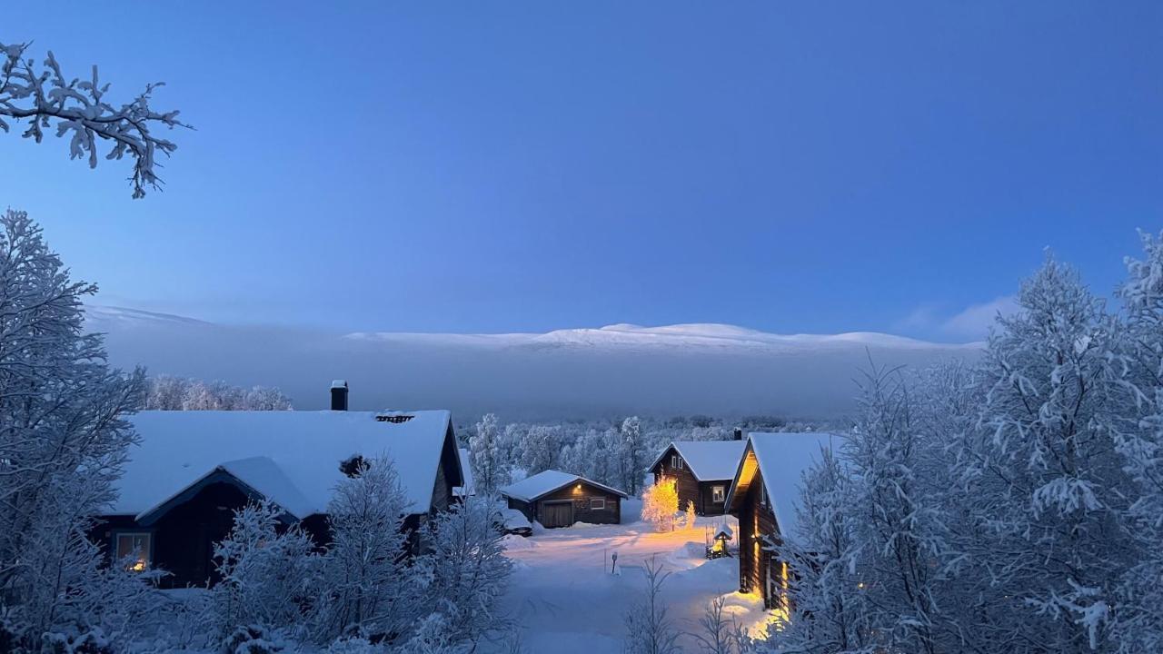Bruksvallarna - Modern fjällstuga med panoramautsikt och WiFi Exteriör bild