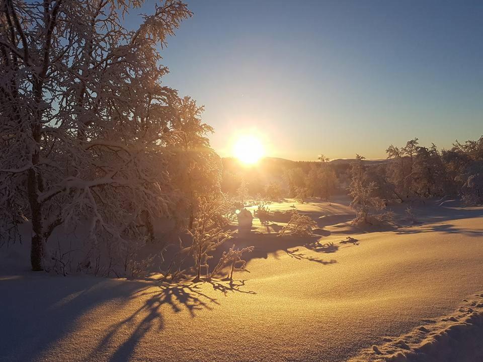 Bruksvallarna - Modern fjällstuga med panoramautsikt och WiFi Exteriör bild