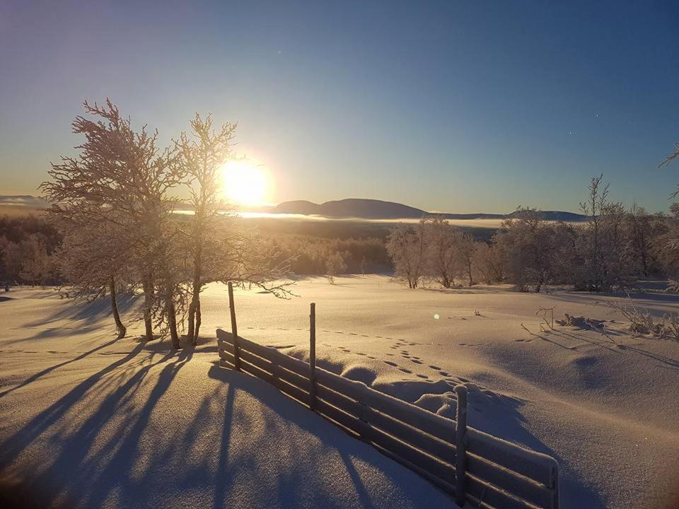 Bruksvallarna - Modern fjällstuga med panoramautsikt och WiFi Exteriör bild